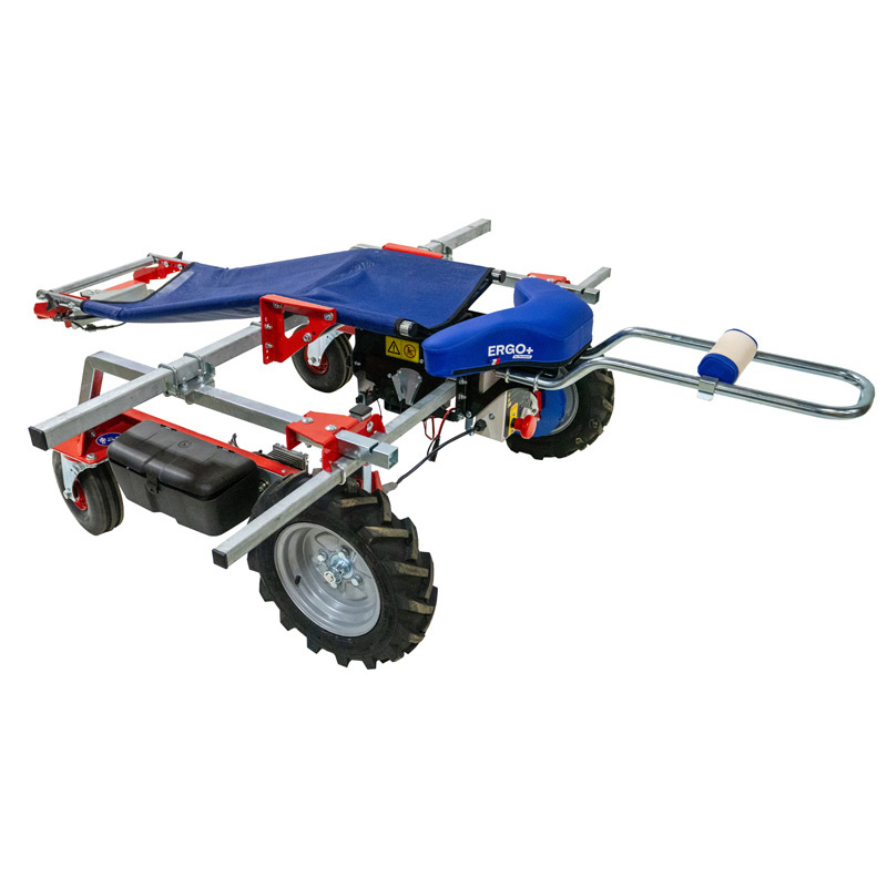 Glider200 Lettino per lavorazione supina su 4 ruote a motore elettrico